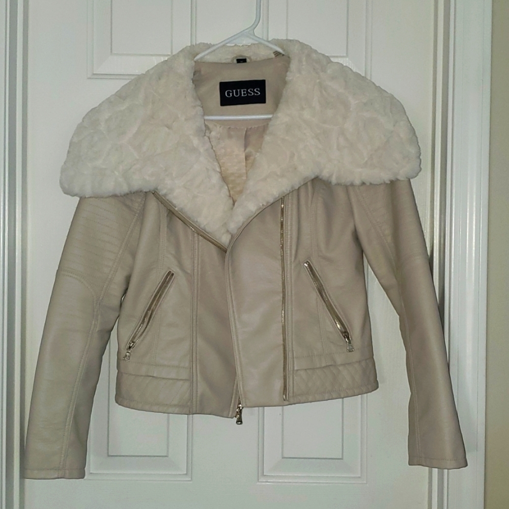 Guess Faux Leather jacket - Med